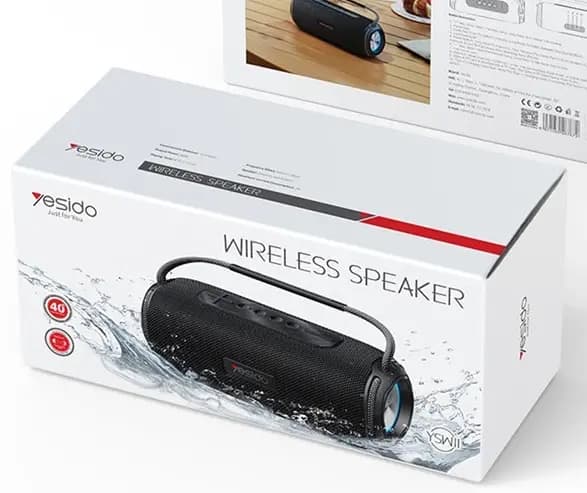 اسپیکر بلوتوثی قابل حمل یسیدو مدل YESIDO YSW11 — تصویر ۳