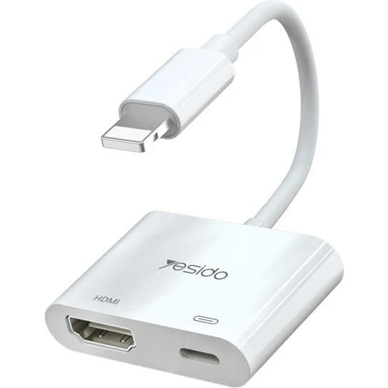 تبدیل Lightning به Hdmi یسیدو مدل HM06 ا Yesido Lightning To Hdmi Adapter HM06