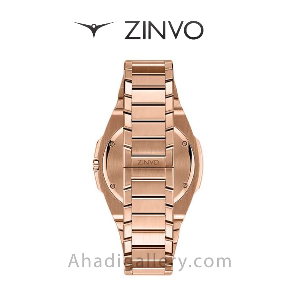 ساعت مچی مردانه زینوو مدل RIVAL ROSE GOLD — تصویر ۷