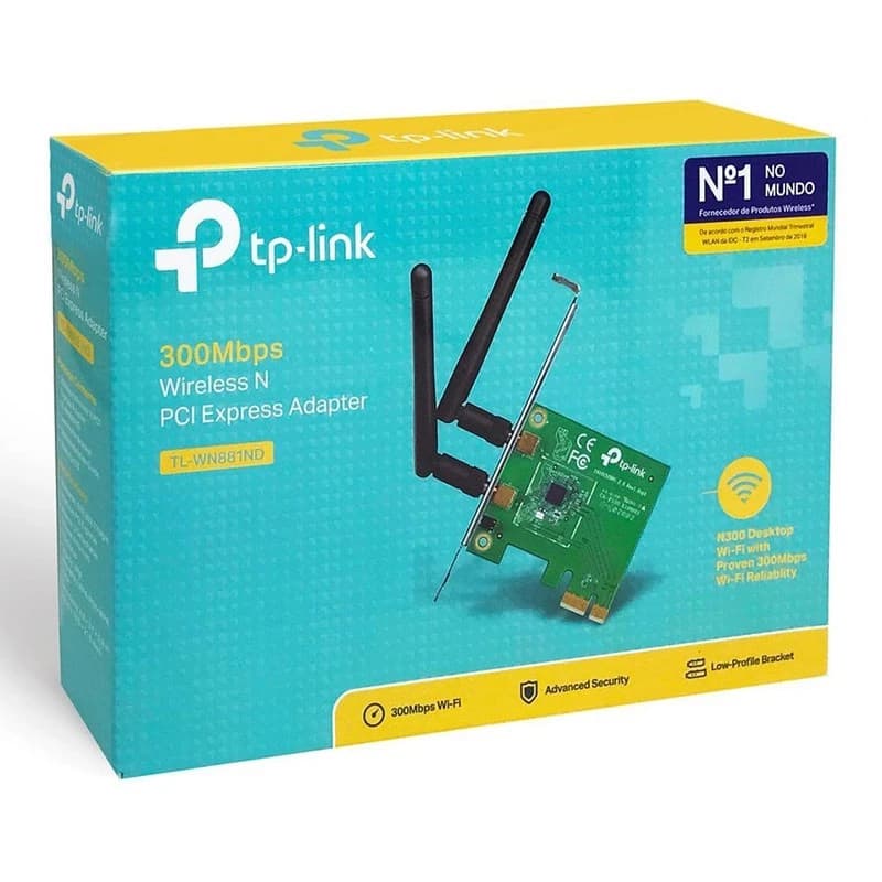 کارت شبکه بی سیم تی پی لینک TP-LINK TL-WN881ND — تصویر ۲