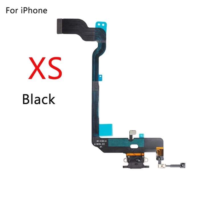 فلت شارژ روکاری آیفون XS (رنگ مشکی) — تصویر ۲