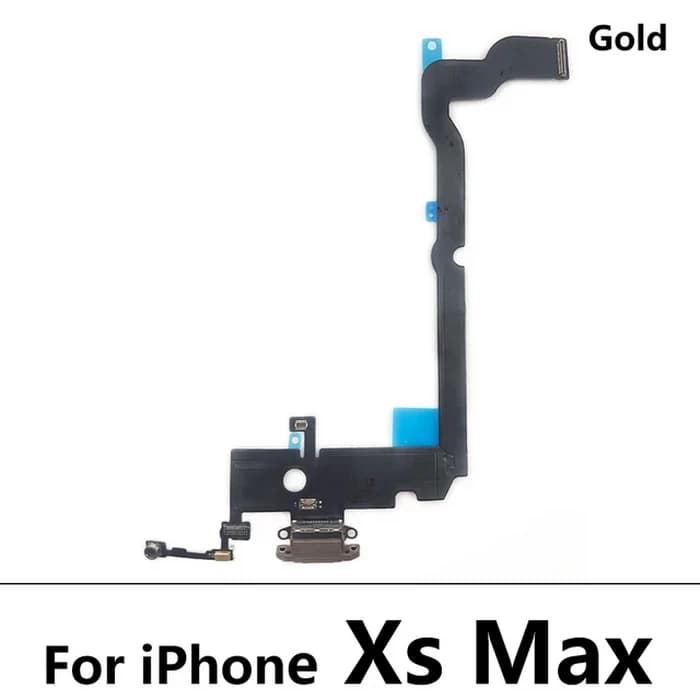 فلت شارژ روکاری آیفون XS MAX (رنگ گلد) — تصویر ۲