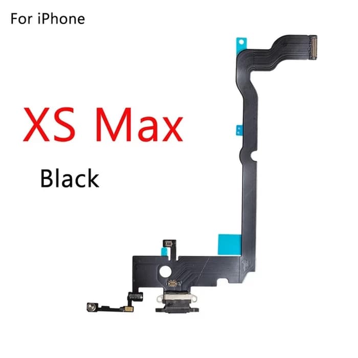 فلت شارژ روکاری آیفون XS MAX (رنگ مشکی) — تصویر ۲