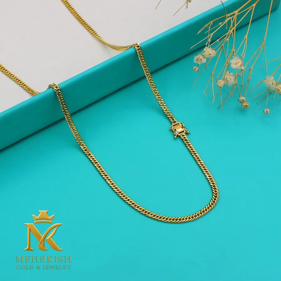 زنجیر کارتیه طرح ژاپنی کد K-255