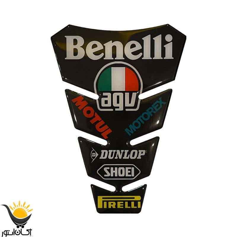 برچسب ژله ای باک موتورسیکلت بنلی Benelli طرح agv