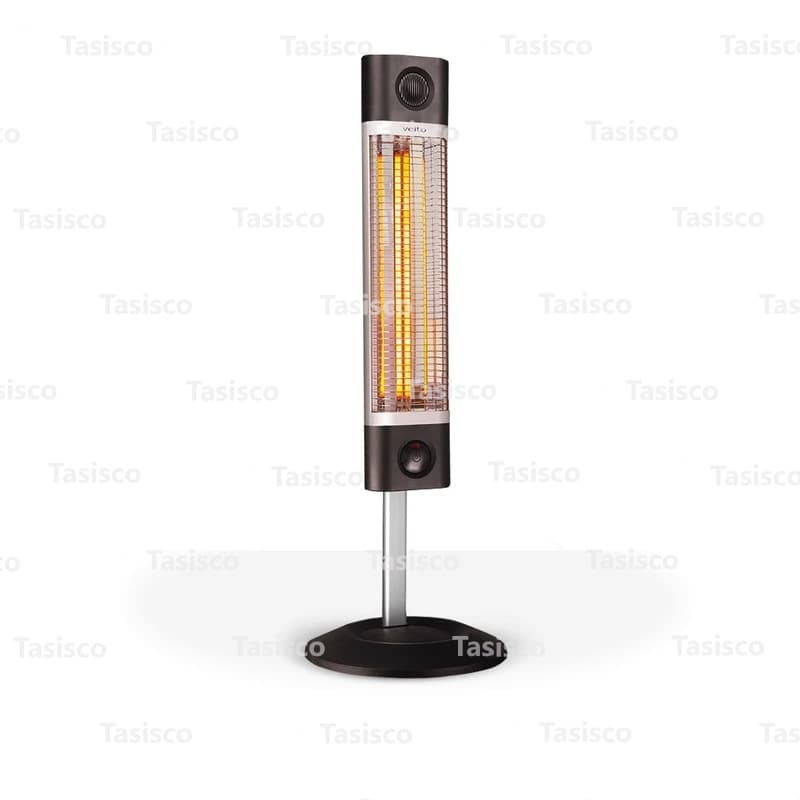 هیتر برقی المنت کربن لوترا پایه دار ویتو veito مدل سی اچ CH2500XE بدون ریموت