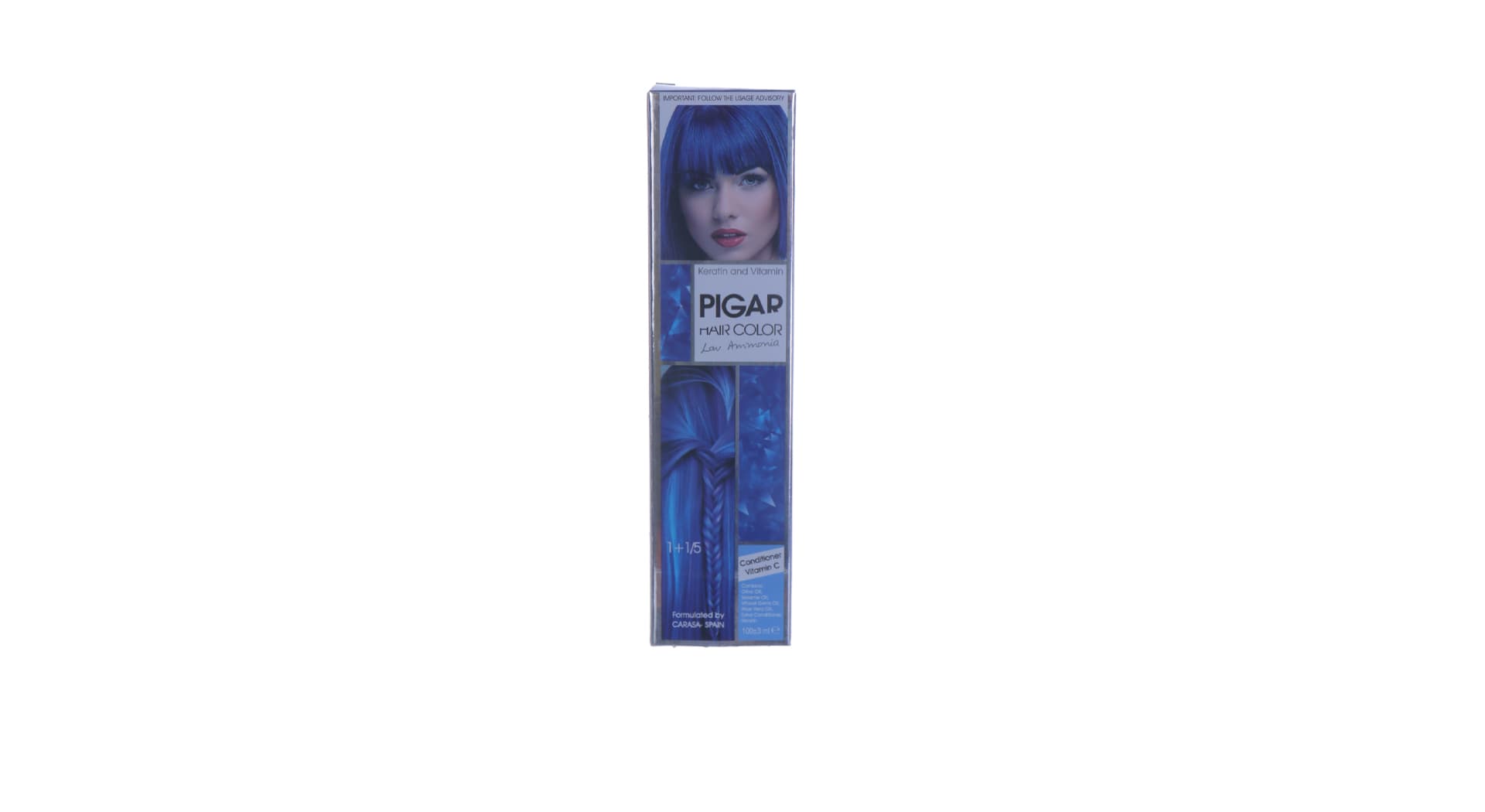 رنگ مو پیگار PIGAR شماره 9.00 حجم 100 میلی لیتر رنگ بلوند خیلی روشن قوی — تصویر ۲