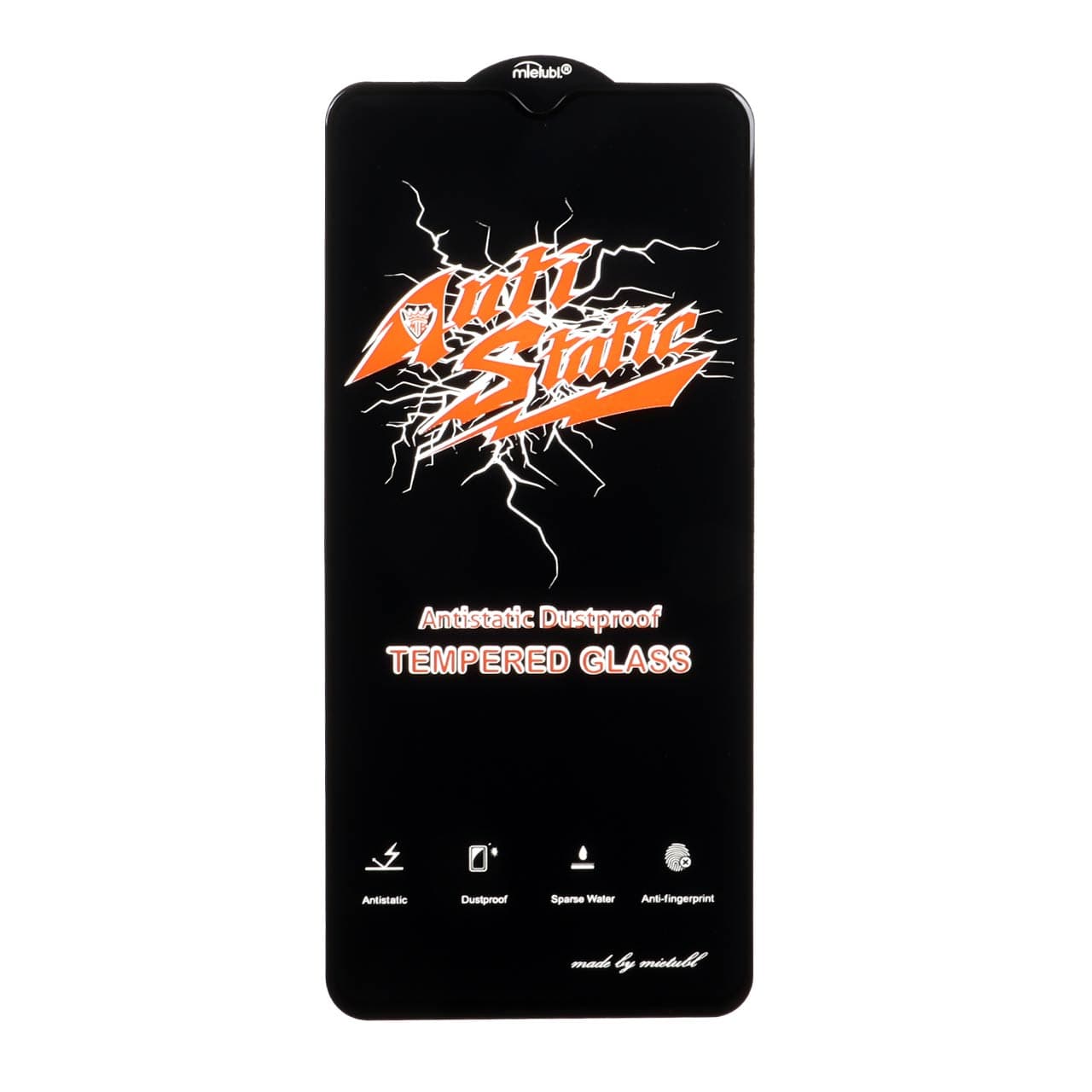 گلس و محافظ صفحه نمایش شیشه ای Full Cover Anti Static Mietubl مدل ORG – Xiaomi Redmi Note 8 Pro / Poco M3 / Redmi 9T / Note 9 4G