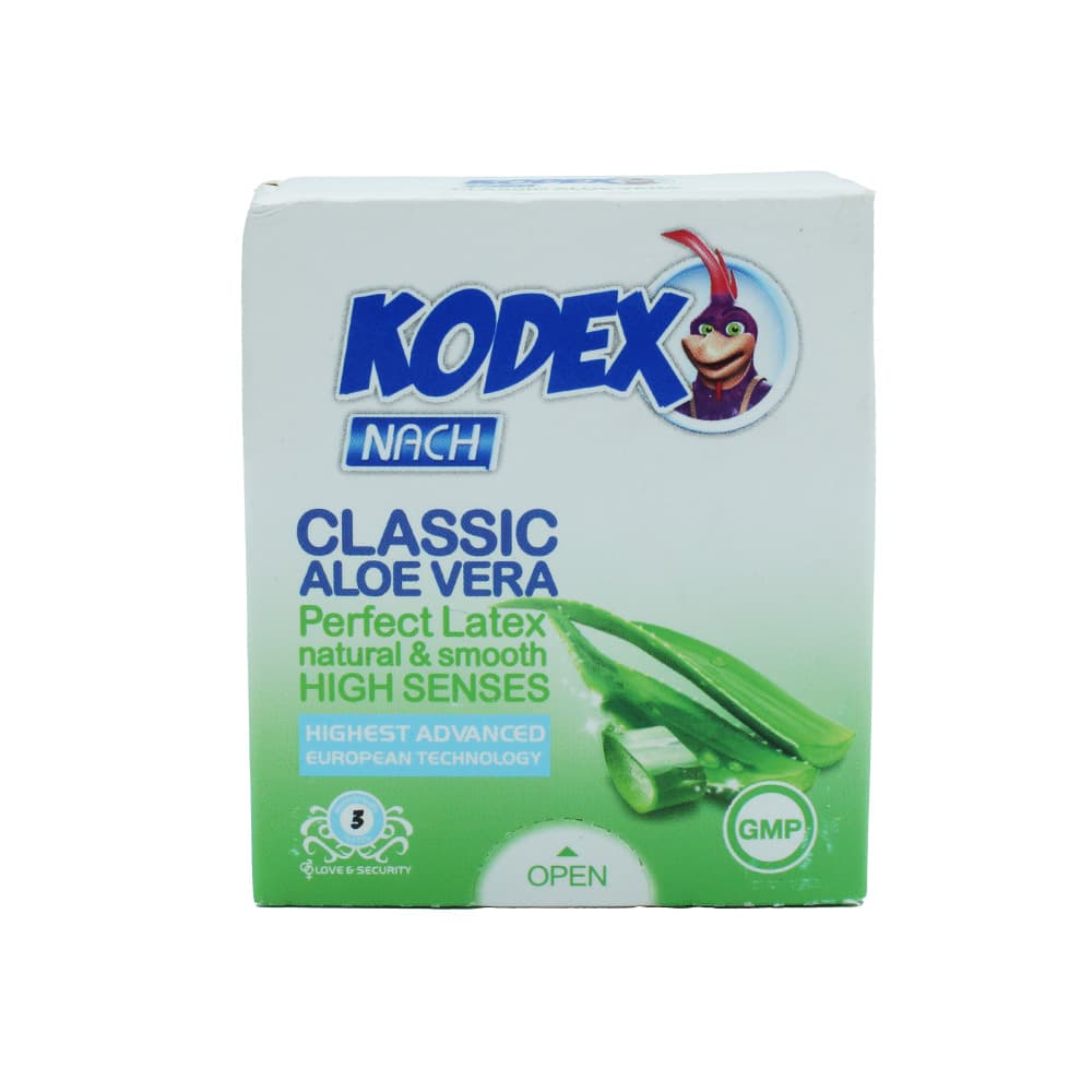 کاندوم کدکس کلاسیک آلوورا 3عددی KODEX
