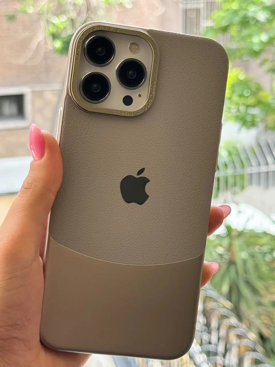 قاب Leather Metal تیتانیوم