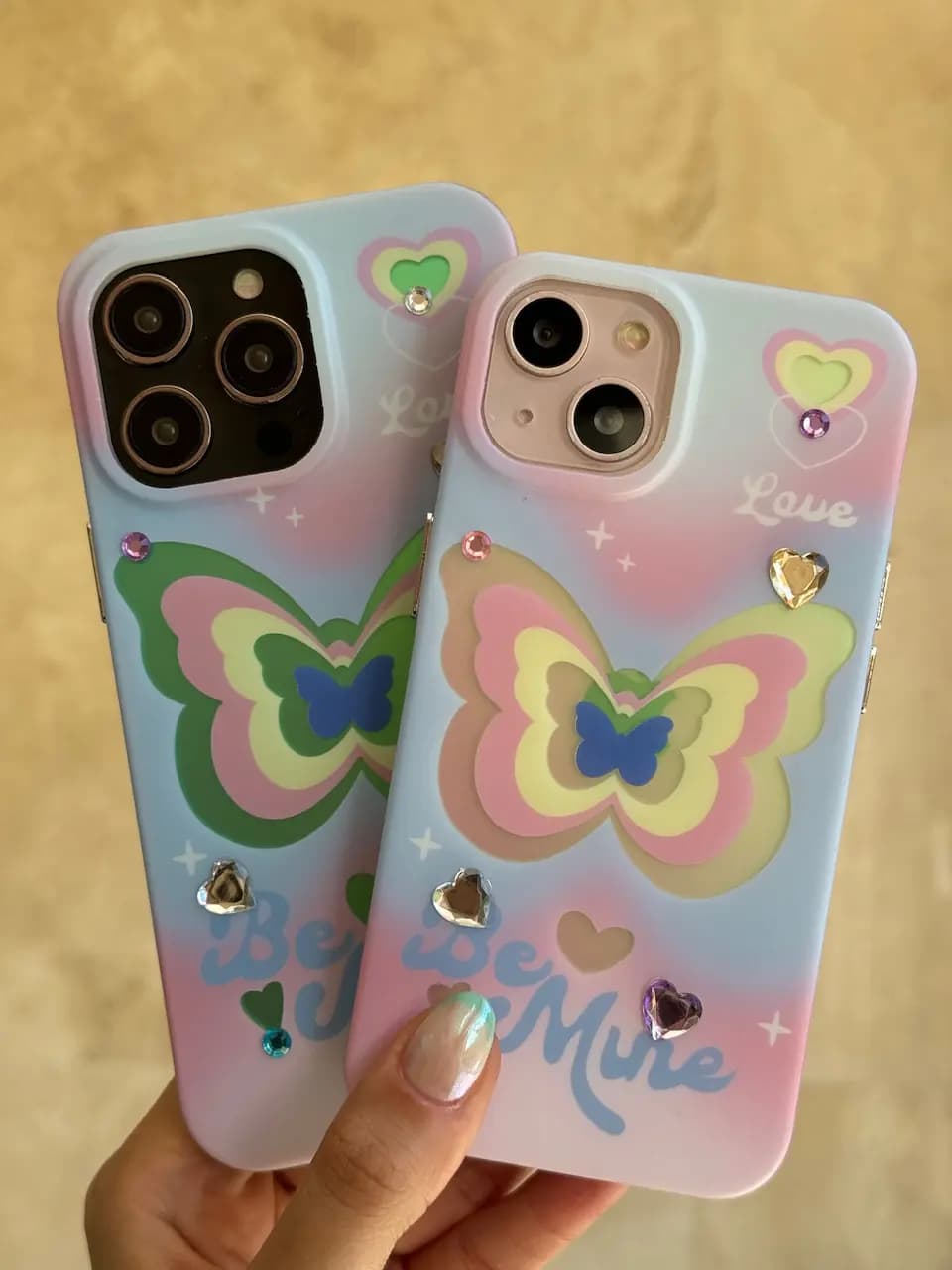 قاب Be Mine پروانه ای با بند (کدC1691) — تصویر ۸