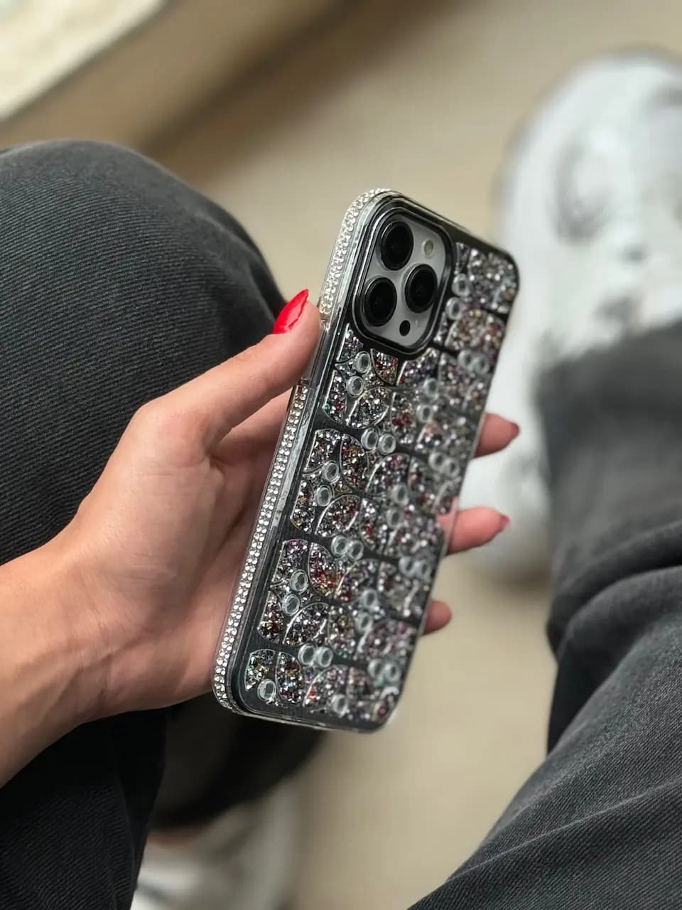 قاب سواروسکی رنگی Swarovski (کدC1687) — تصویر ۲