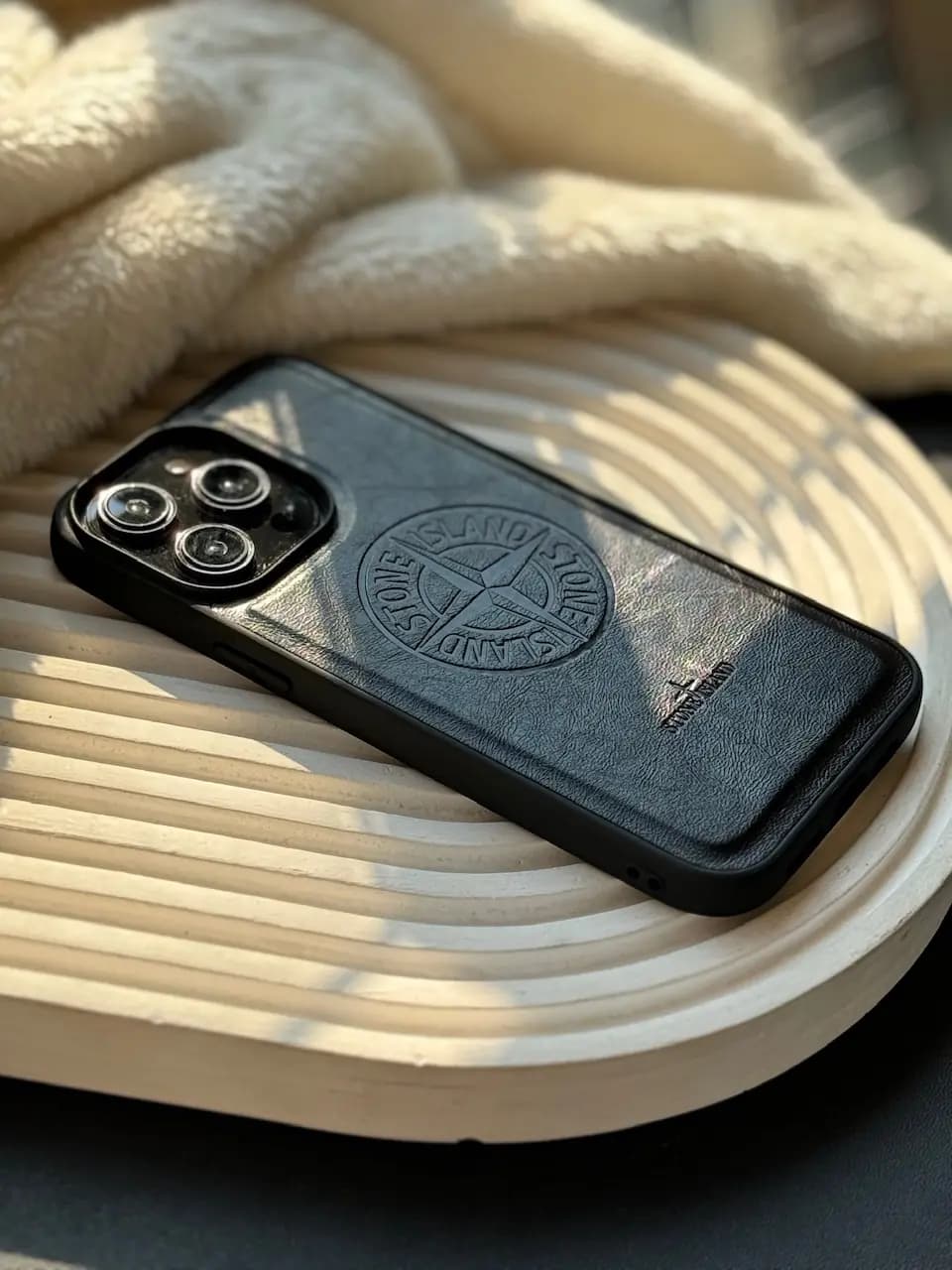 قاب Stone Island چرمی (کدC1634) — تصویر ۴