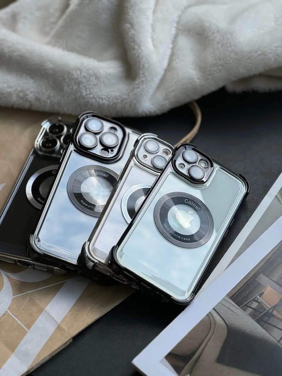 قاب ایربگ دار Magsafe با گلس لنز — تصویر ۵