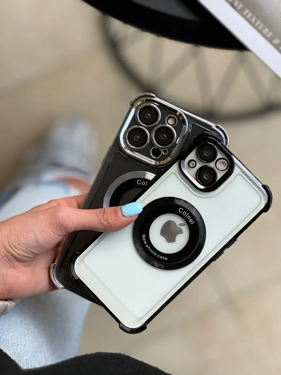 قاب ایربگ دار Magsafe با گلس لنز — تصویر ۲