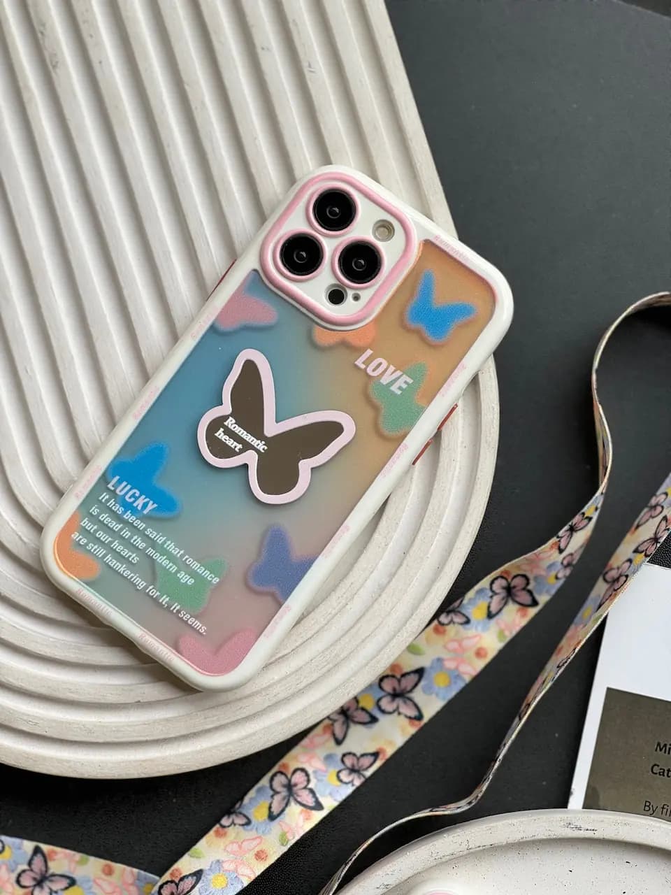 قاب Romantic Butterfly با بند پروانه ای