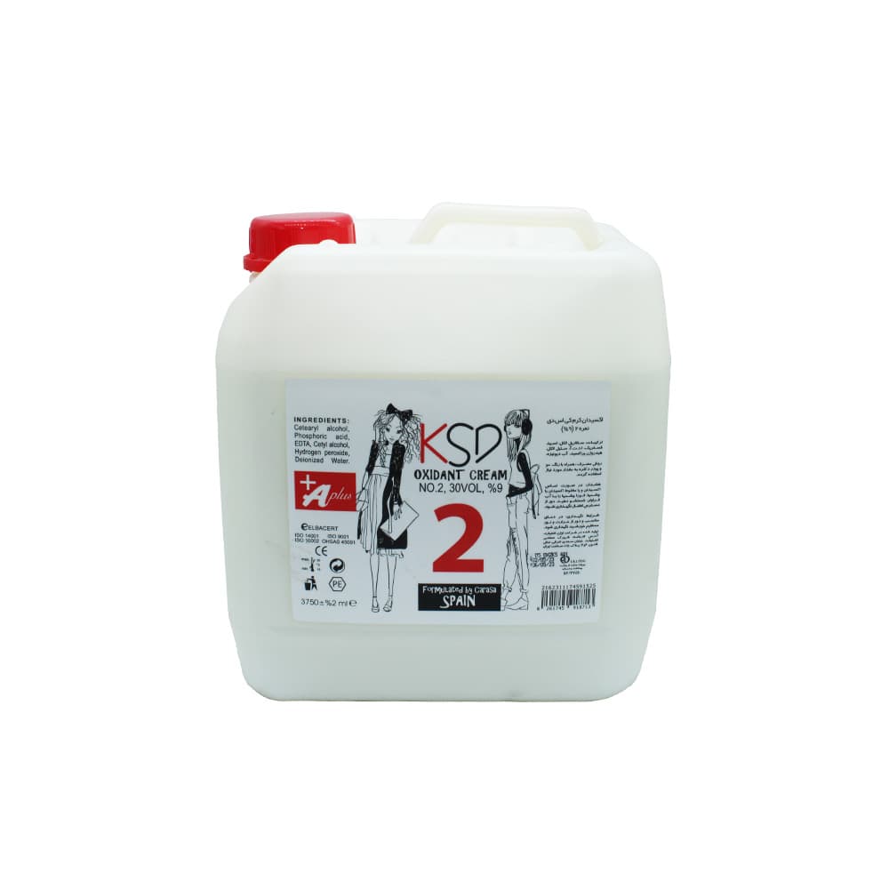 اکسیدان 4 لیتری 9 درصد کی اس دی نمره 2 KSD