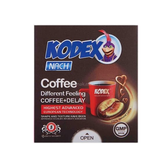 کاندوم کدکس کافی 3عددی KODEX