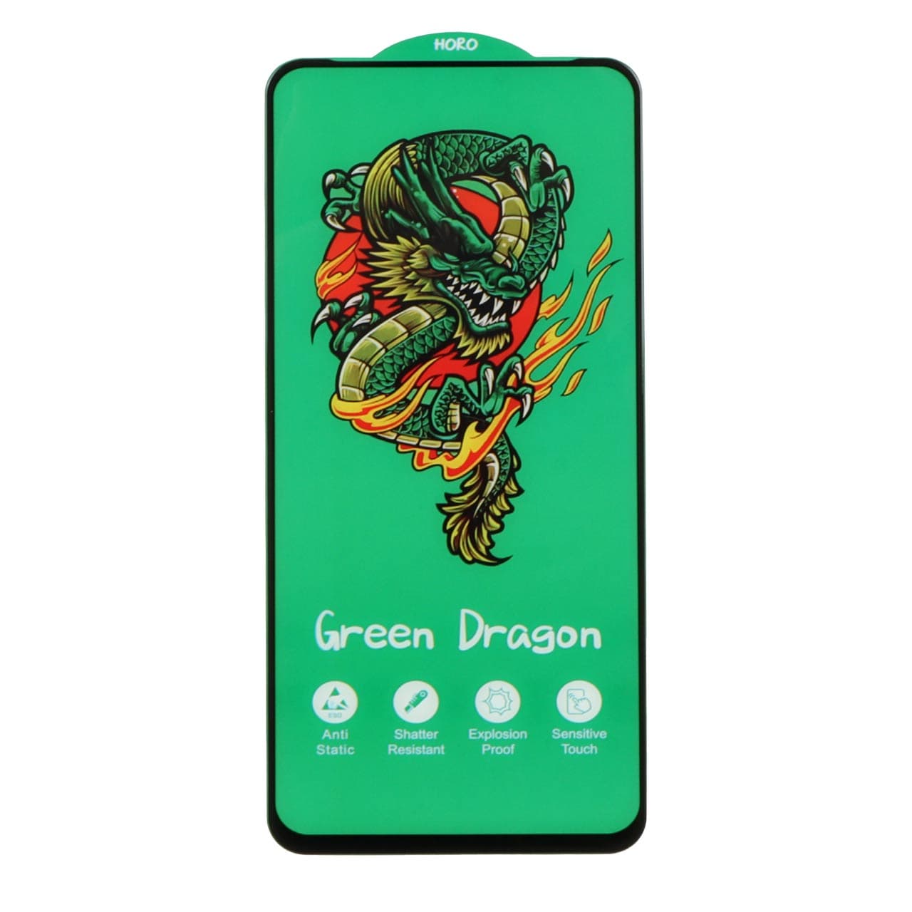 گلس و محافظ صفحه نمایش شیشه ای Full Cover Anti Static Horo مدل Samsung Galaxy A11 / M11 / Redmi Note 9 / Note 9t / Mi 11 lite / Mi 12 lite / Realme 7 / Realme 9 (بدون پک)