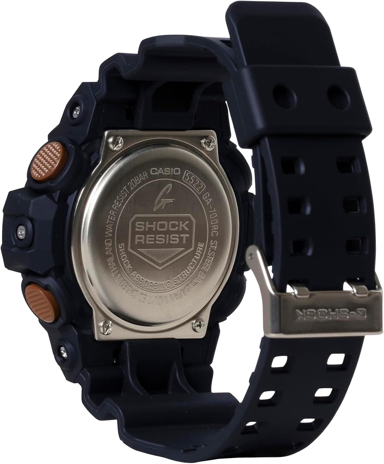 ساعت جی شاک GA700RC-1A مشکی | G-Shock GA700RC-1ACR — تصویر ۳