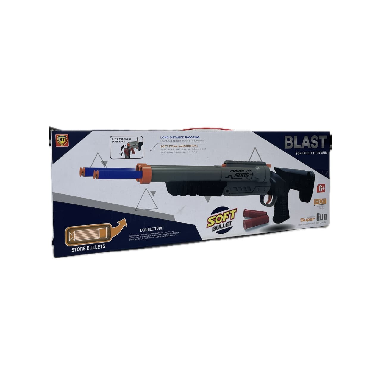 تفنگ تیر اسفنجی پرتابی مدل BLAST — تصویر ۲
