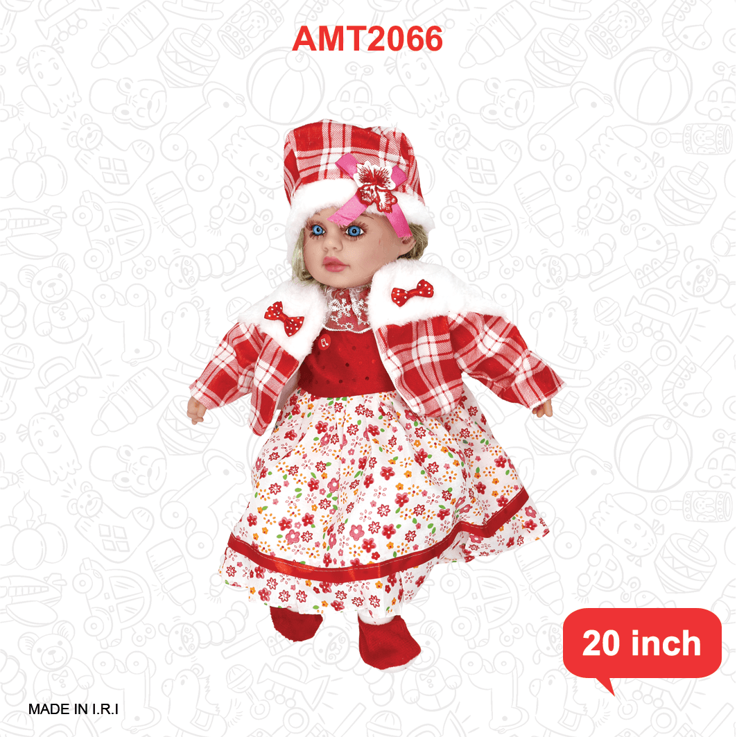 عروسک طرح سرامیک ۲۰ اینچ مدل در طرح های مختلف AMT 2066 — تصویر ۴