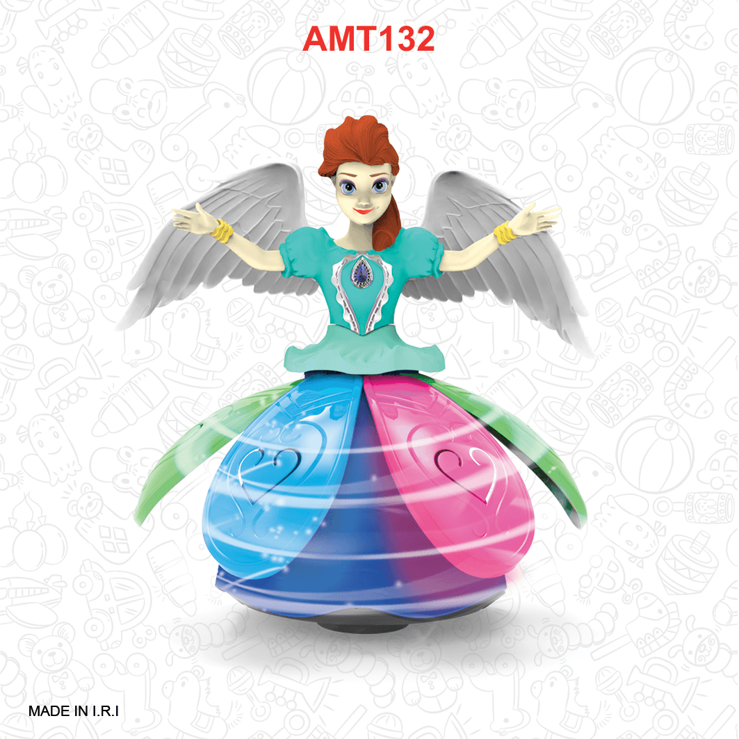 عروسک فرشته آنجل موزیکال فروزن مدل AMT 132 — تصویر ۲