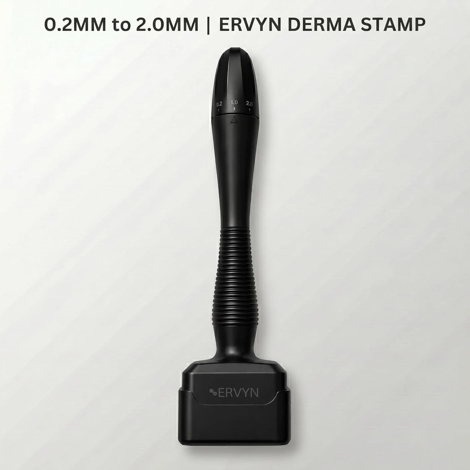 درم استمپ میکرونیدلینگ ERVYN | ERVYN Derma Stamp مشکی 140 پین تیتانیوم — تصویر ۳