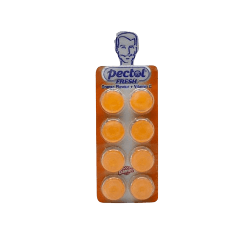 آبنبات سرد پکتول Pectol مدل Orange Flavour