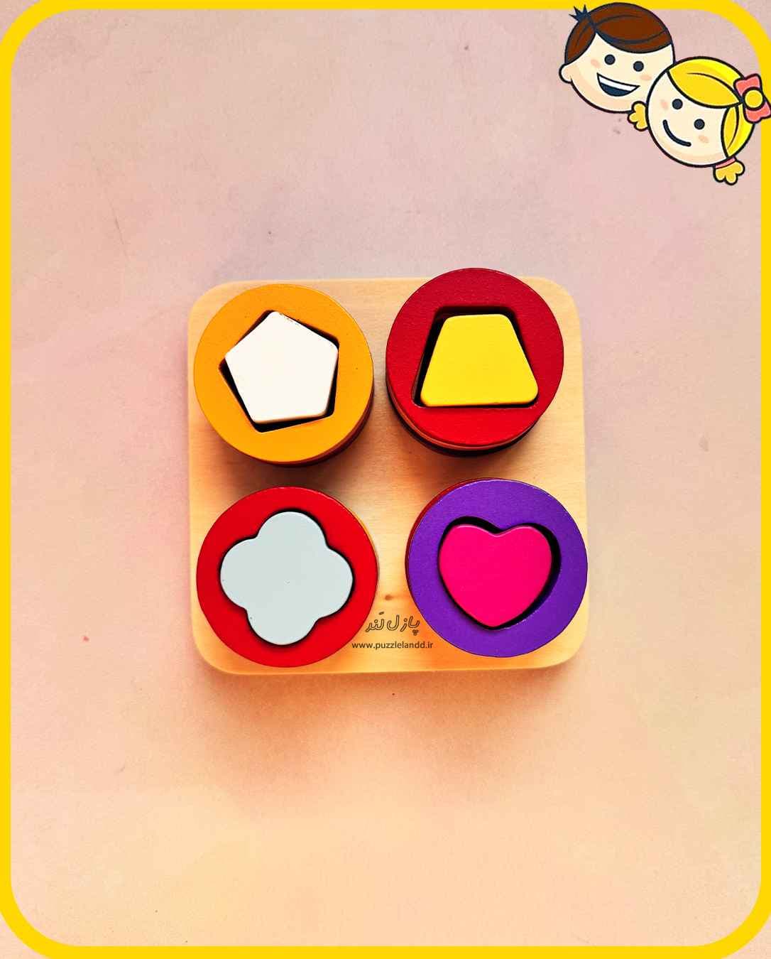 پایه اشکال گرد