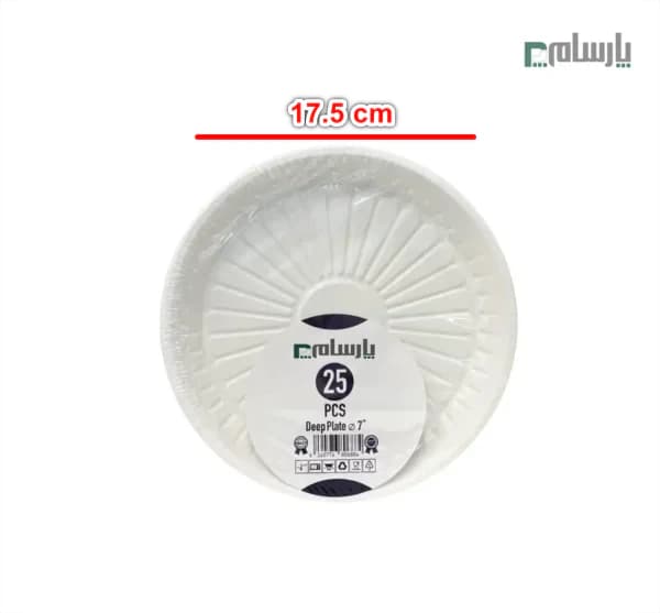 پیش دستی یکبار مصرف گود (PP)-شفاف — تصویر ۲