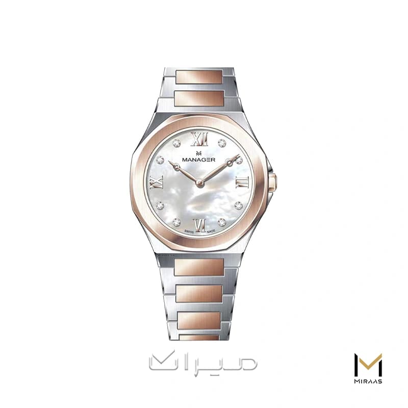ساعت زنانه منیجر MAN-RW-310-BRM