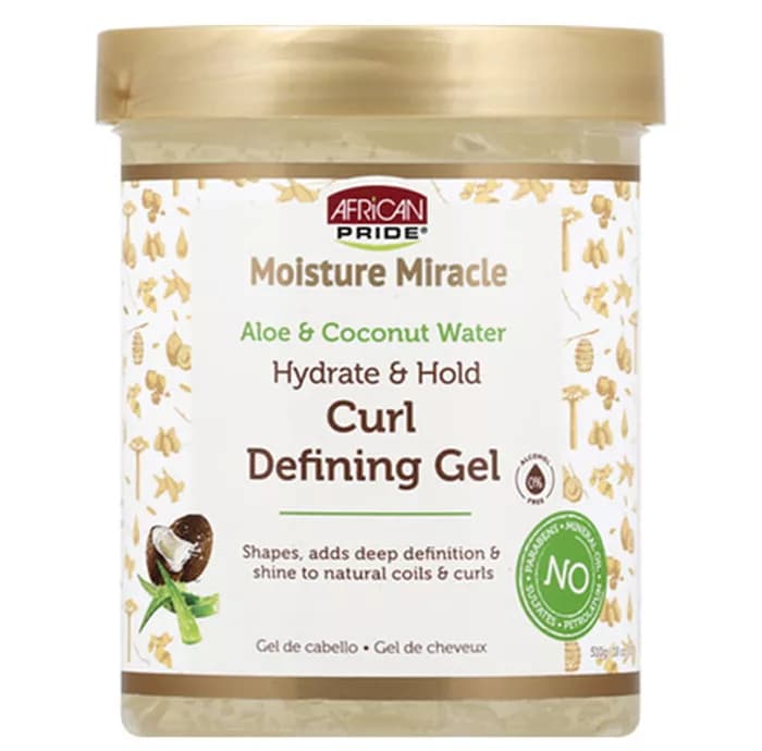 ژل حالت‌دهنده مو آفریکن پراید مدل Hydrate & Hold حجم 510 میلی‌لیتر — تصویر ۲