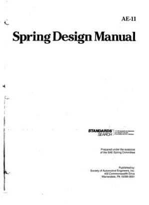 دانلود کتاب Spring Design Manual (Ae (Series))
