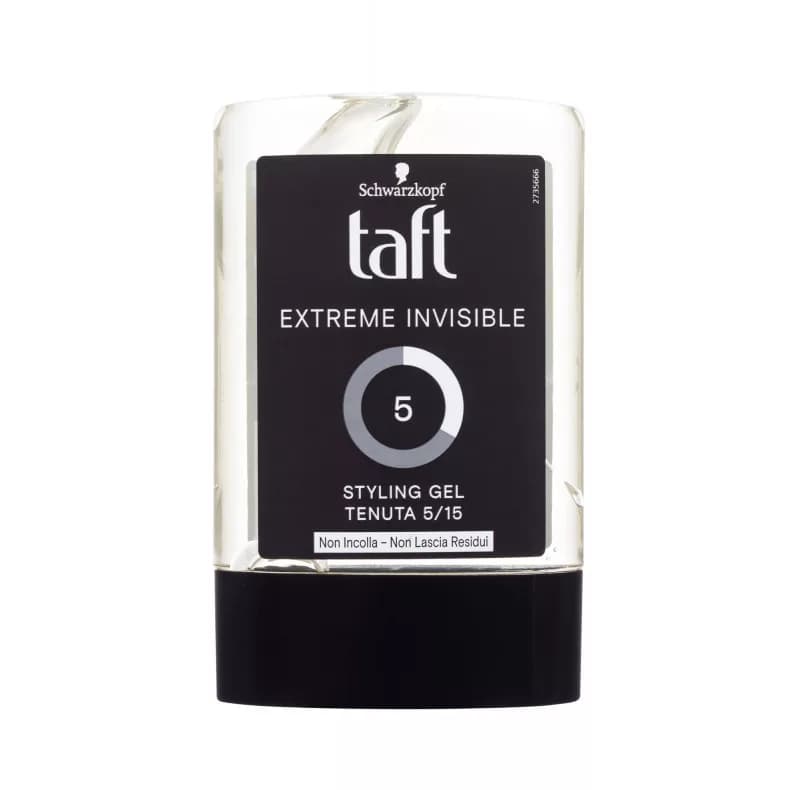 ژل حالت دهنده مو تافت مدل Extreme Invisible 5 حجم 300 میلی لیتر