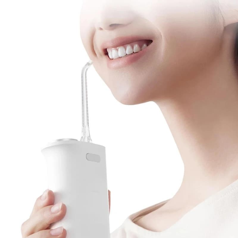 ارسال فوری + امکان خرید حضوری + ضمانت سلامت و اصالت کالا + دستگاه دهانشوی و واترجت شیائومی مدل Mijia Portable Water Flosser F400 — تصویر ۳