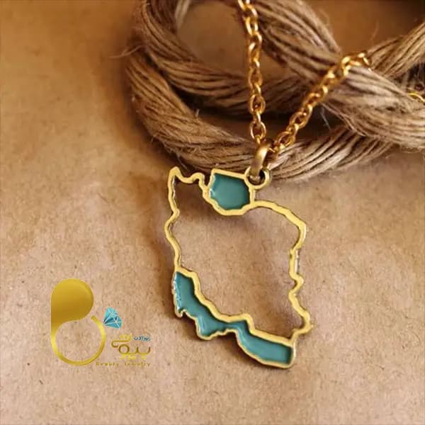 گردنبند زنانه استیل ایران من