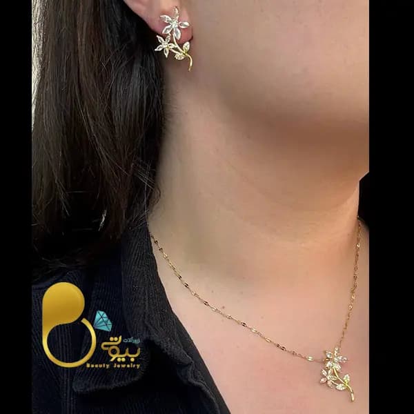 نیم ست گل شیدا — تصویر ۲