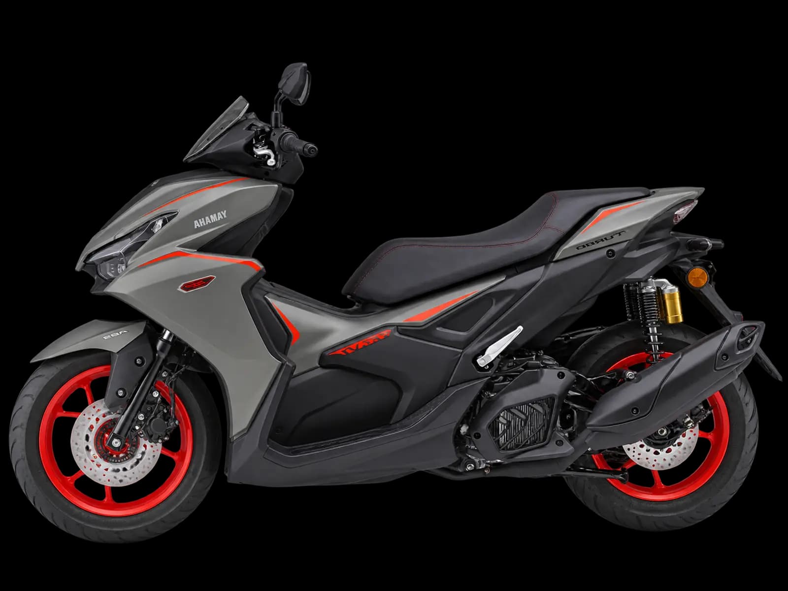 YAMAHA AEROX ALPHA turbo singel channel (ABS) – ایروکس-الفا-یاماها — تصویر ۴