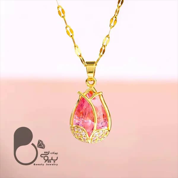 گردنبند قلب آتشی