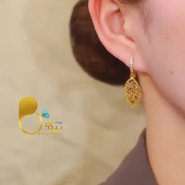 گوشواره برگ آیسو 2 — تصویر ۳