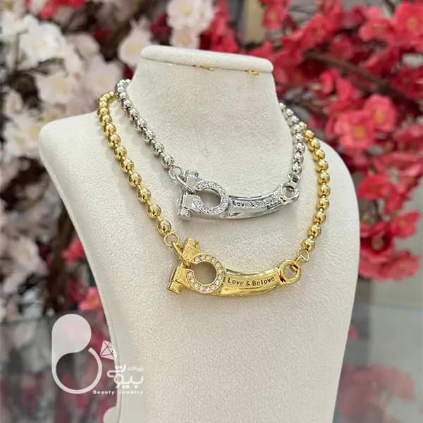 گردنبند لاو نگین میکرو