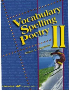 دانلود کتاب Vocabulary Spelling Poetry 2 (Teacher’s Key)
