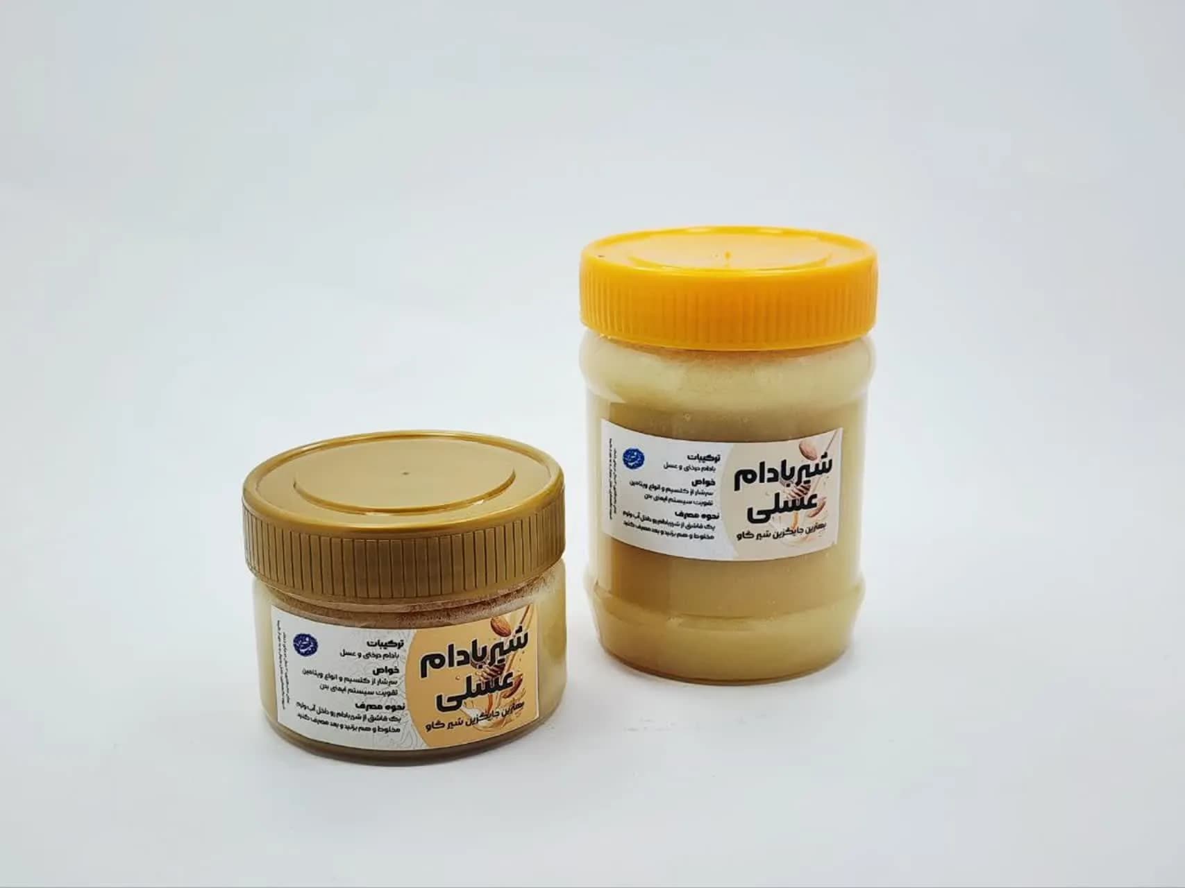 شیر بادام عسلی