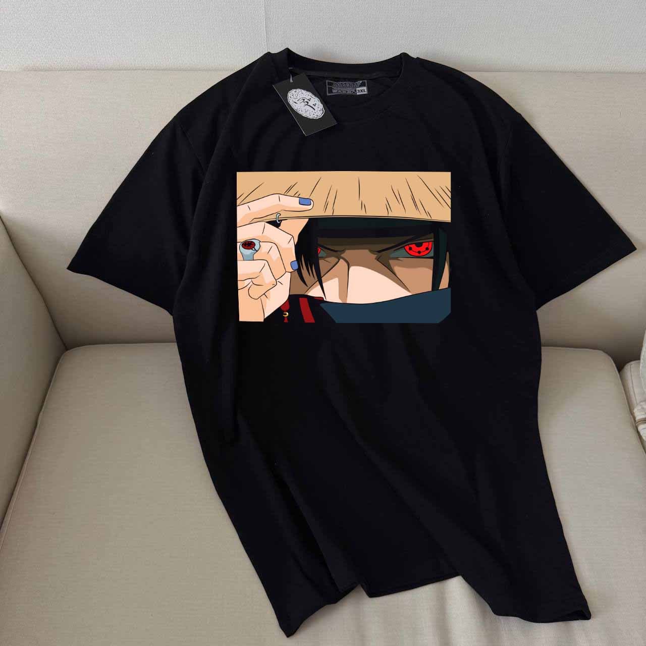 تیشرت طرح انیمه ناروتو Naruto minimal