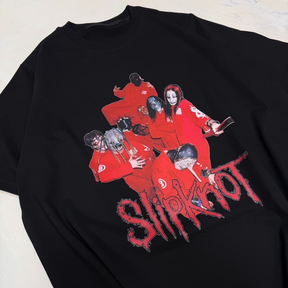 تیشرت اسلیپنات SLIPKNOT COMIC RED — تصویر ۲