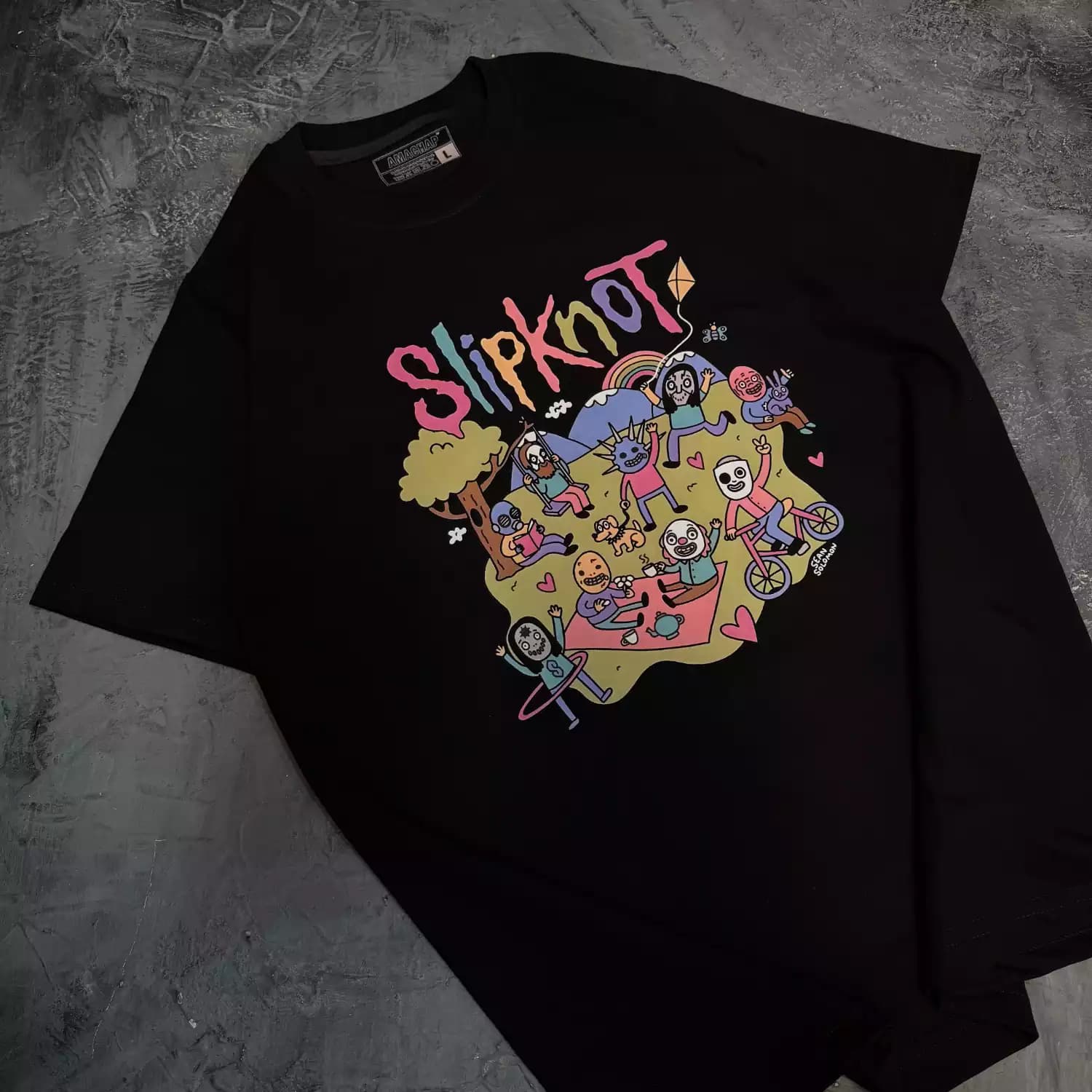 تیشرت اسلیپنات SLIPKNOT COMIC — تصویر ۴