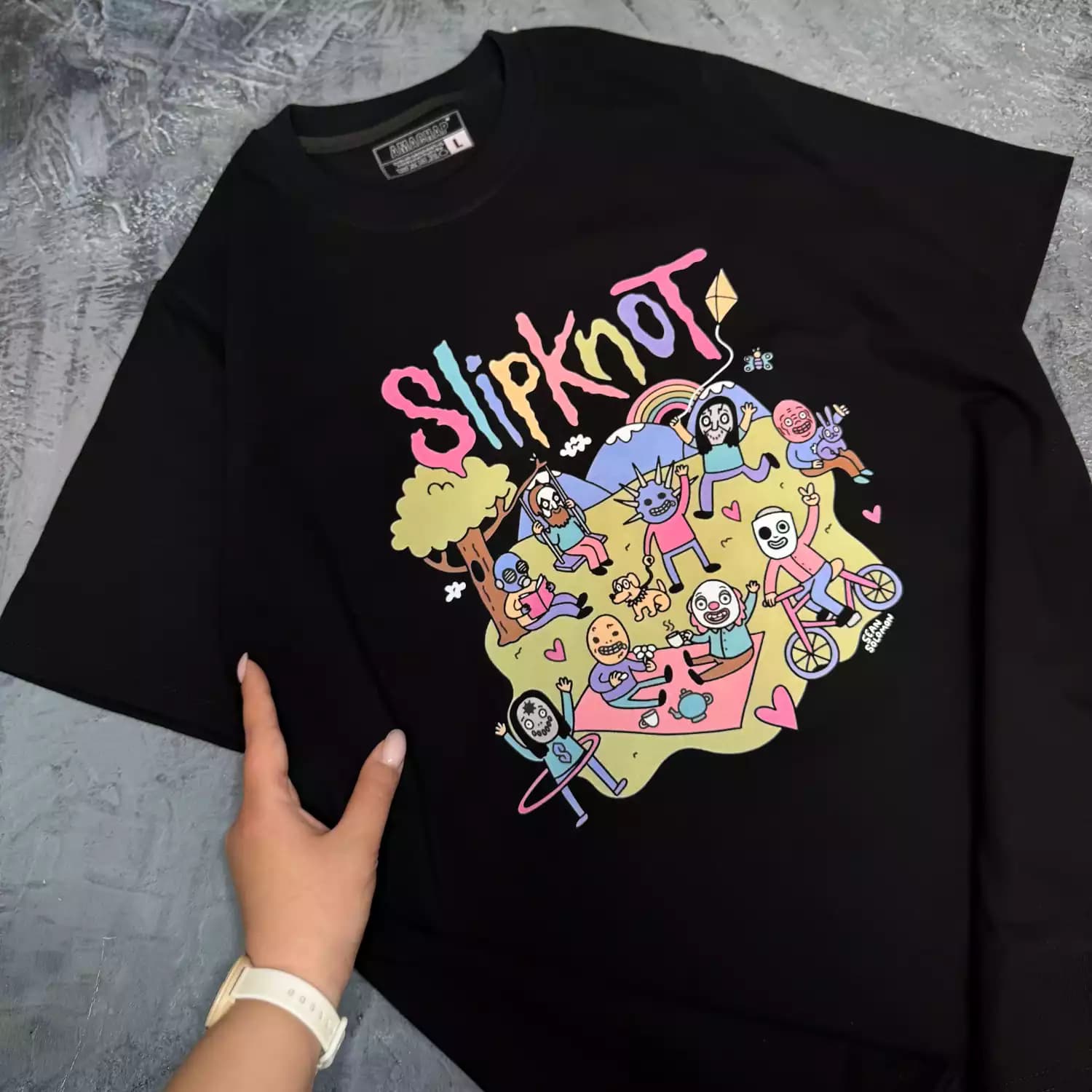 تیشرت اسلیپنات SLIPKNOT COMIC — تصویر ۲