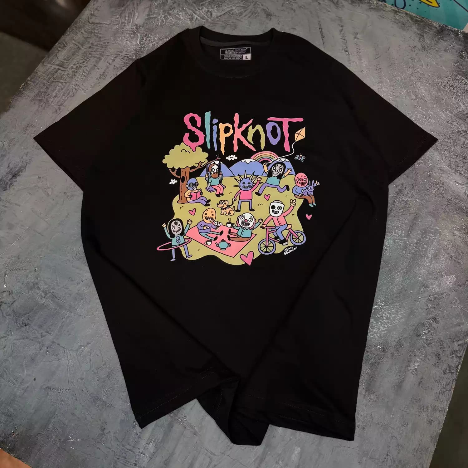 تیشرت اسلیپنات SLIPKNOT COMIC — تصویر ۶