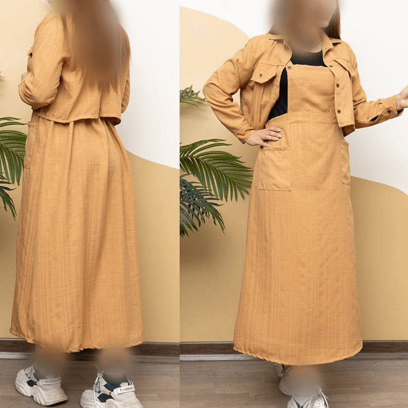 ست کت کراپ و بیلر صوفیا (پک 6 عددی)